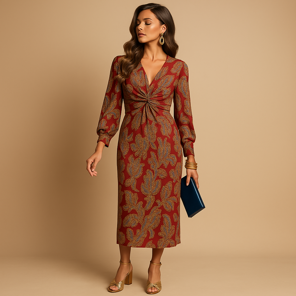 Women’s elegant timeless dress with flattering silhouette and classic design, perfect for daily wear, events, and seasonal styling.