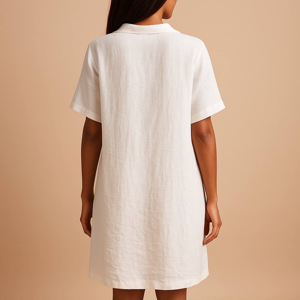 Women’s midi summer dress with a lightweight breathable fabric and flattering fit, perfect for vacations, summer walks, and festive occasions