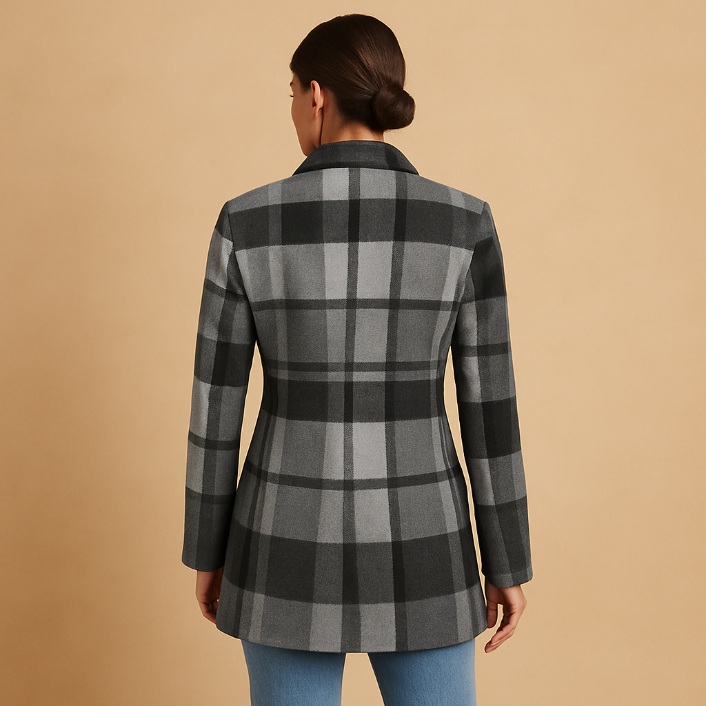 Women’s elegant open-front blazer with a flattering feminine silhouette, soft fabric, and breathable lining, ideal for day and evening wear.