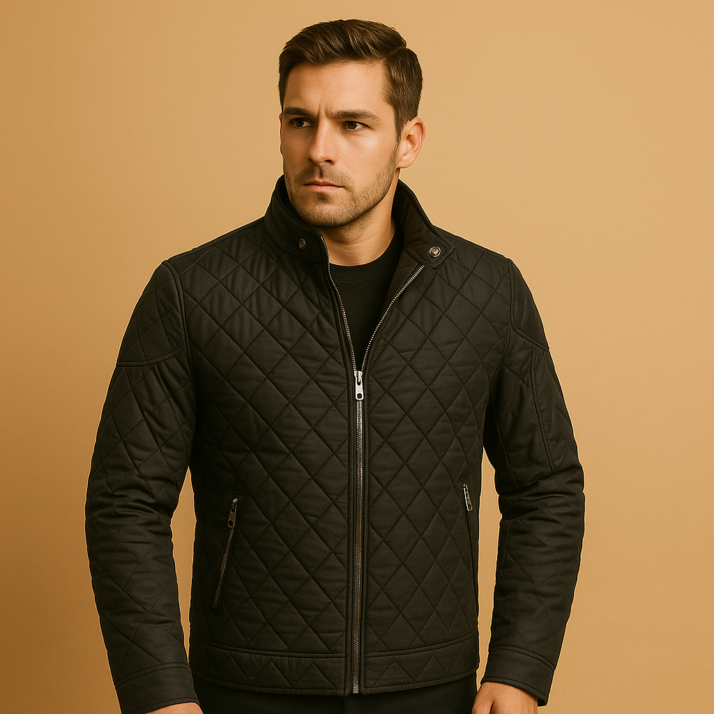 Men’s elegant winter coat with high-quality insulation and a timeless design, suitable for daily wear and formal occasions during cold seasons.