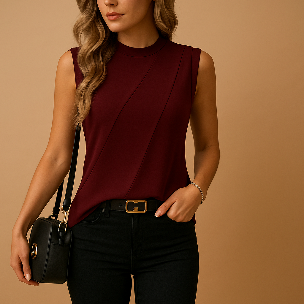 Lightweight basic t-shirt for women | Rose