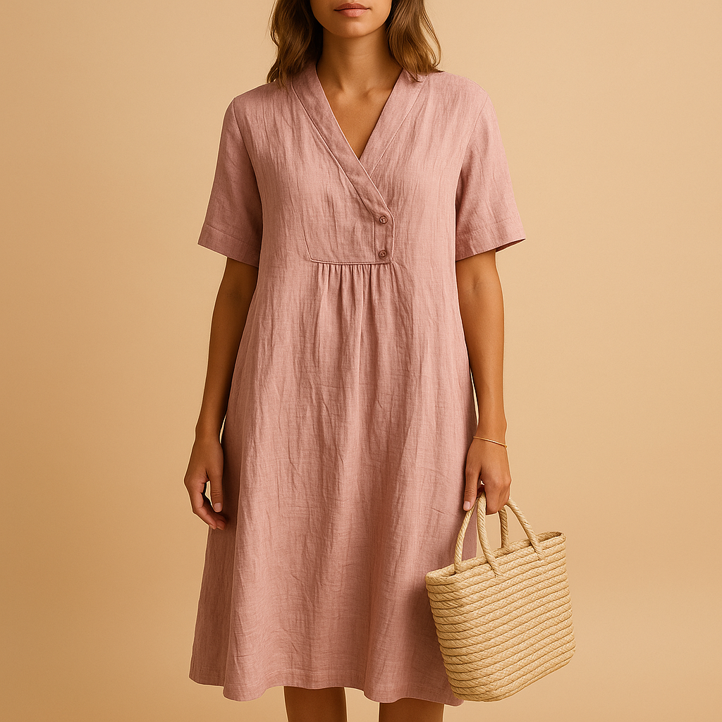 Women’s loose fit summer dress with a lightweight breathable design, perfect for casual outings and summer occasions