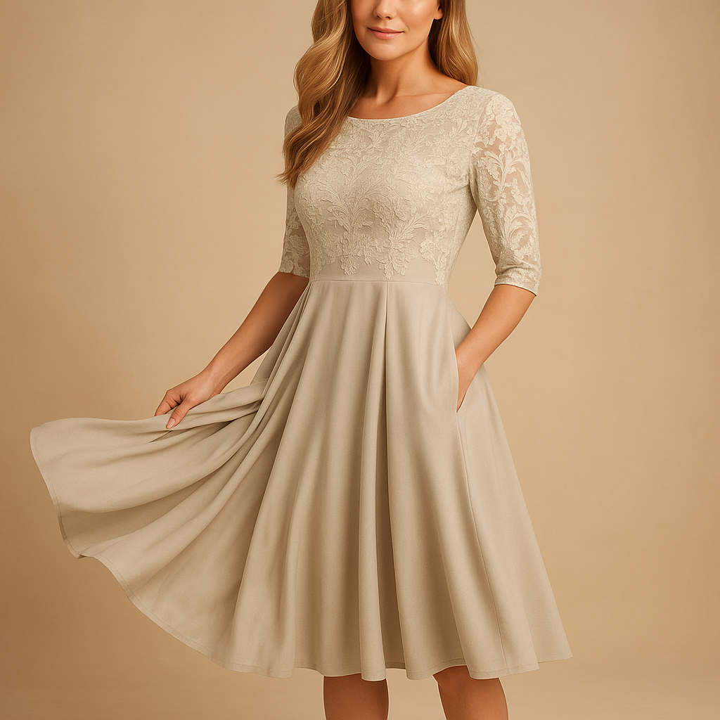 Women’s maxi summer dress with short sleeves and breathable fabric, perfect for weddings, vacations, beach days, and casual outings
