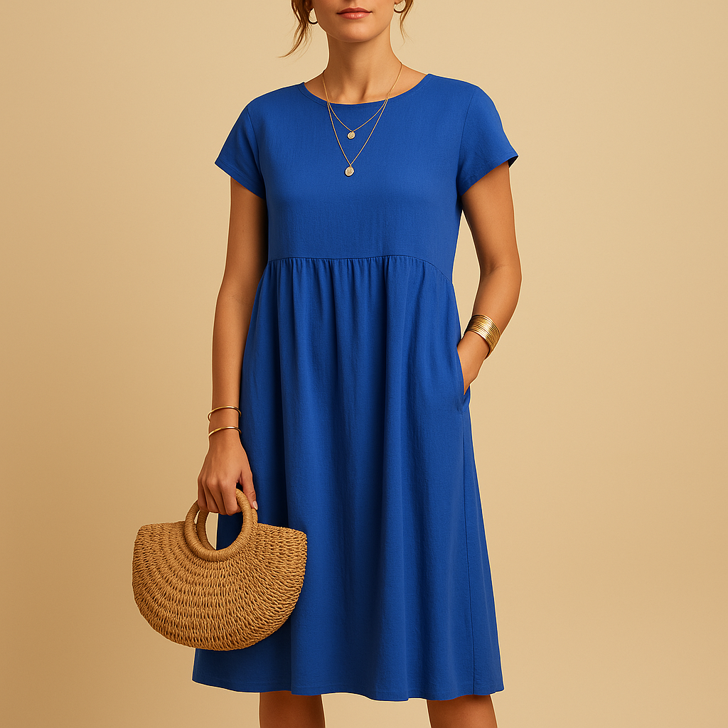 Women’s lightweight summer dress with elegant fit, perfect for warm days, casual outings, and chic summer occasions.