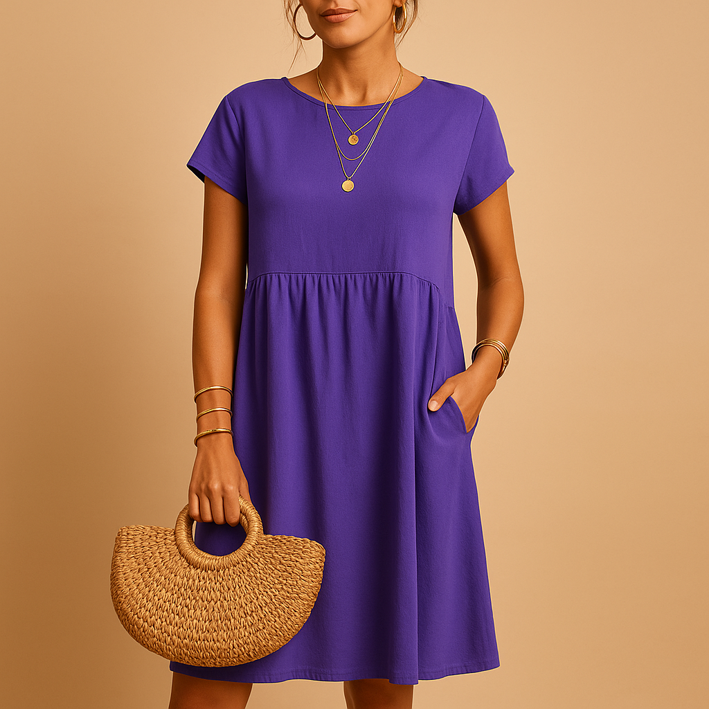 Women’s lightweight summer dress with elegant fit, perfect for warm days, casual outings, and chic summer occasions.