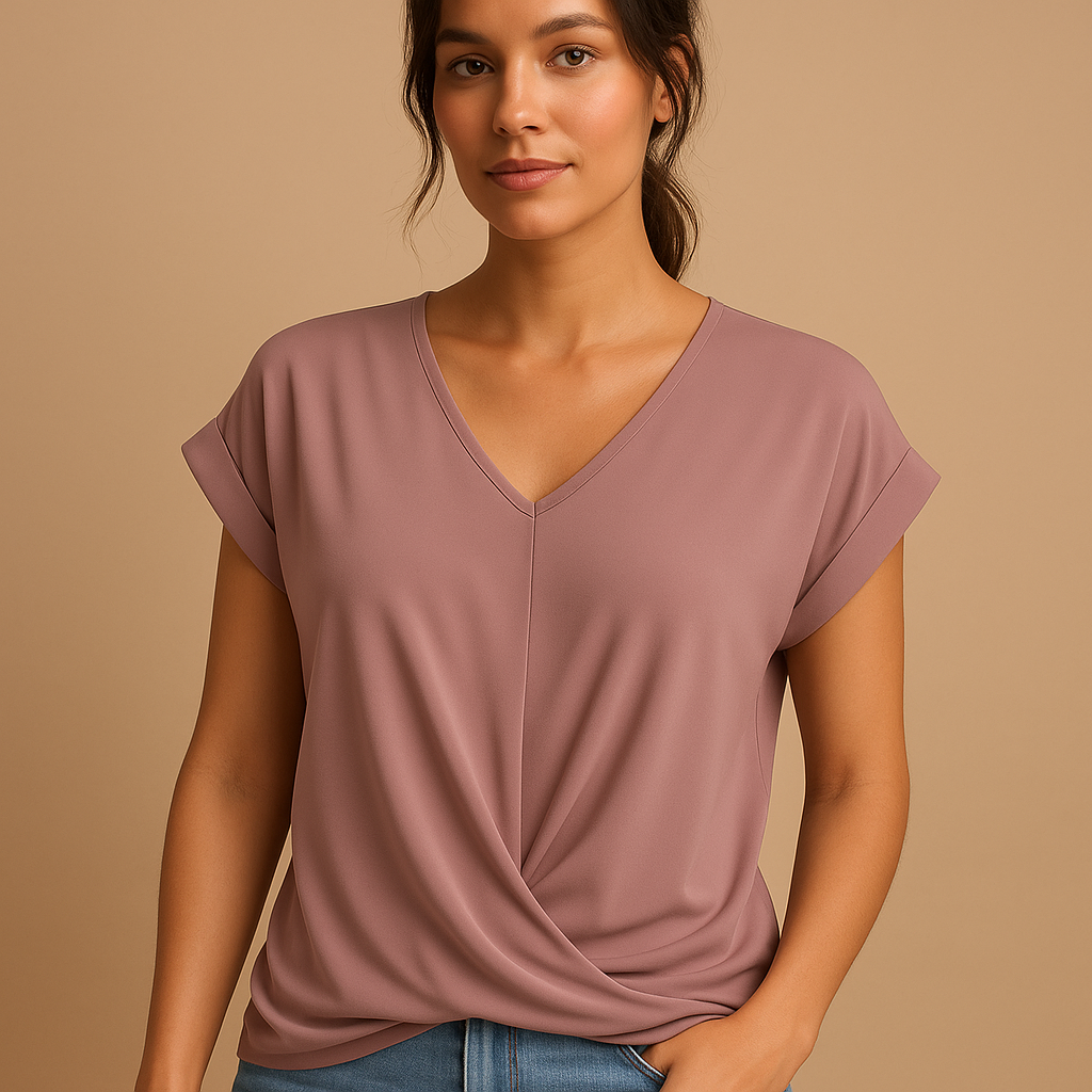 v-neck blouse for women | Joline