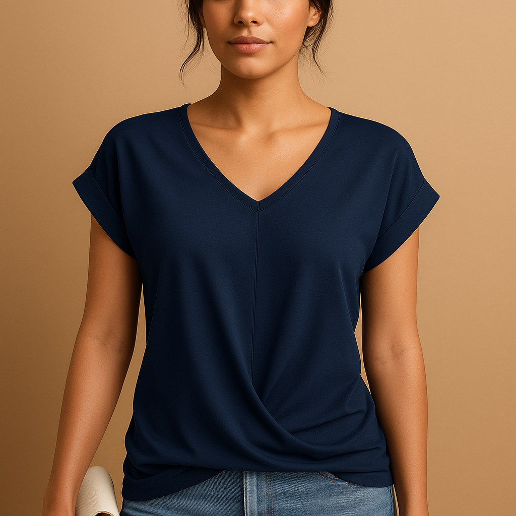 v-neck blouse for women | Joline