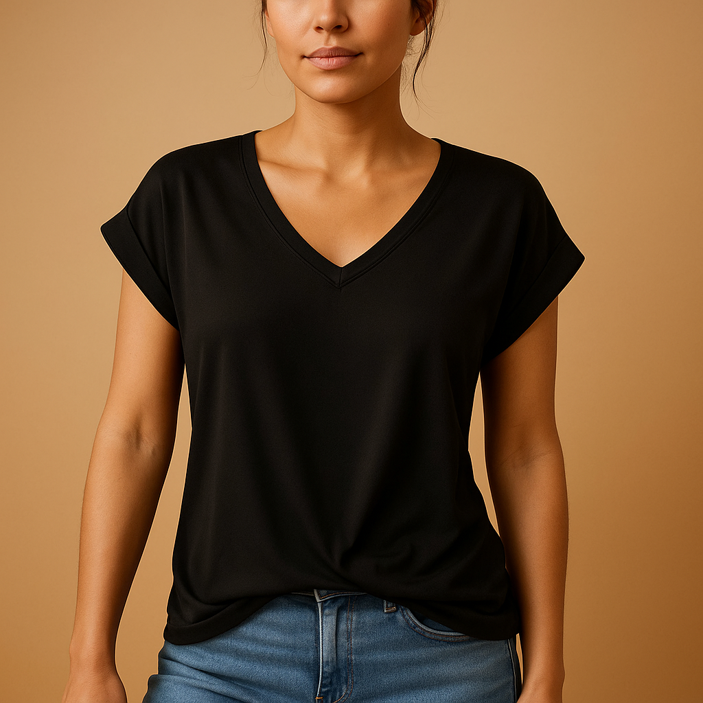 v-neck blouse for women | Joline